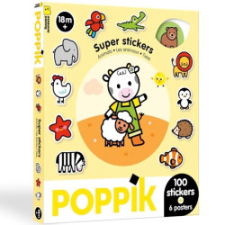 Box stickers - les animaux - Papouille
