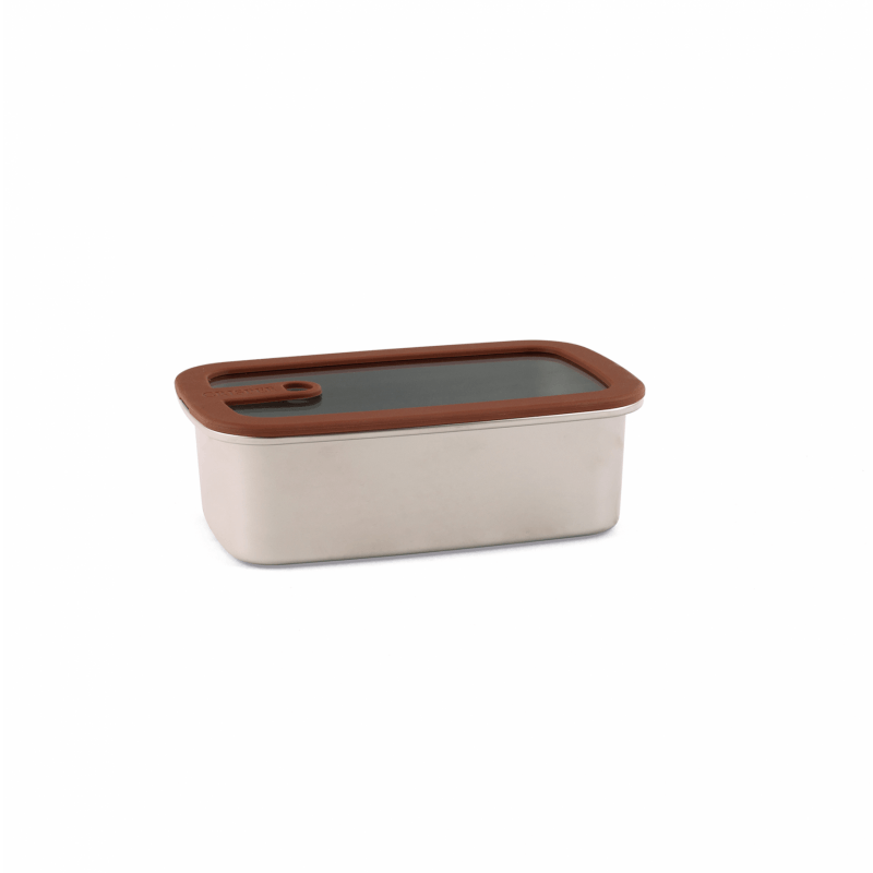 Boite de conservation - 70 cl - Inox micro-ondable - Papouille