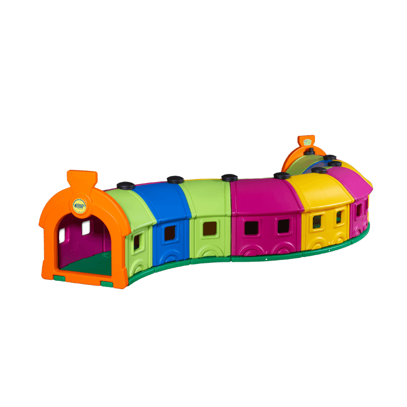 Tunnel de jeux extérieur - 8 wagons - Papouille