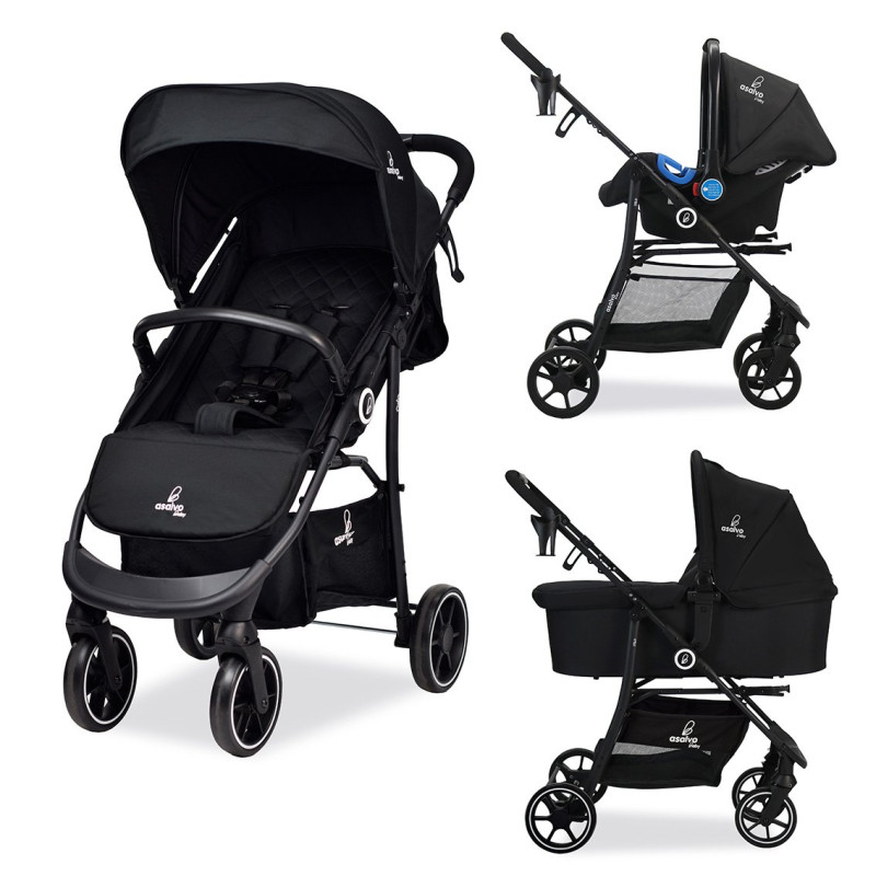 Poussette trio 0 mois à 22 kg - Papouille