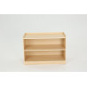 Shelf Cabinet with Back Wall. with 3 Shelves - Papouille