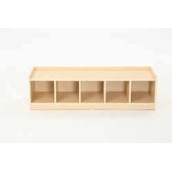 Low Storage Cabinet with 5 Compartments - Papouille