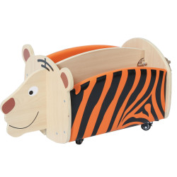 “Tiger” Mobile Book Storage - Papouille