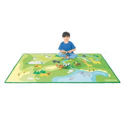 Zoo Themed Play Rug - Papouille