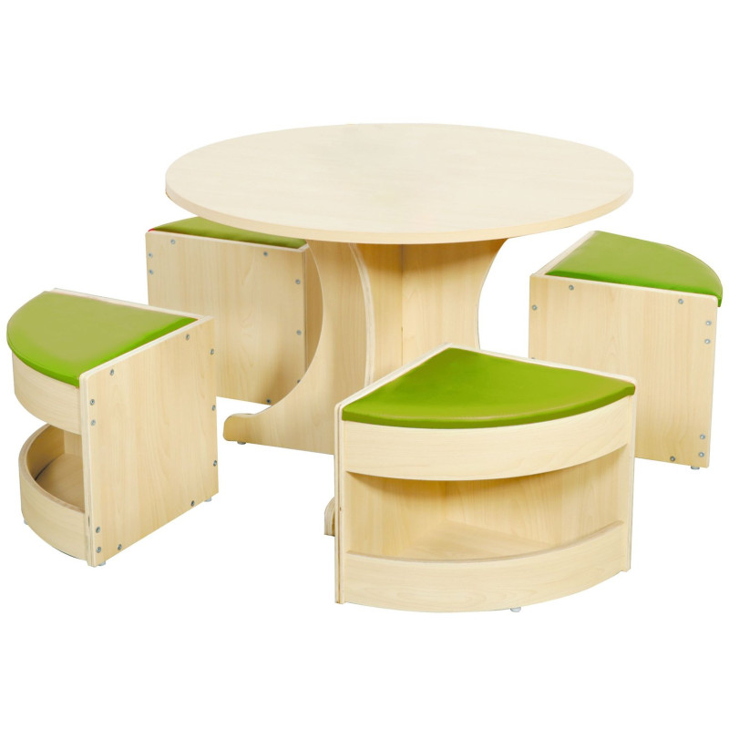Round Table & Chairs - set - Papouille