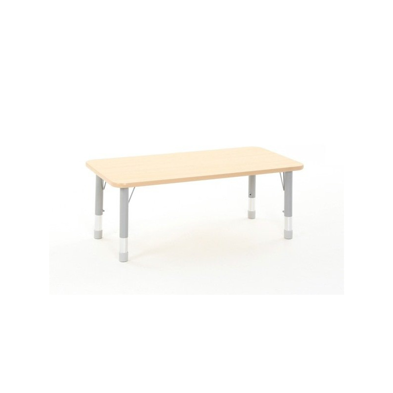 Rectangular Table Owlaf 120 x 60 cm. incl. height-adjustable - Papouille