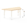 Trapezoidal Table Owlaf 120 x 60 cm. incl. height-adjustable - Papouille