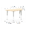 Trapezoidal Table Owlaf 120 x 60 cm. incl. height-adjustable - Papouille