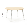 Round Table Owlaf 120 cm. incl. height-adjustable metal legs - Papouille