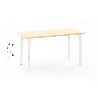 Rectangular Table Owlaf 120 x 75 cm. incl. height-adjustable - Papouille