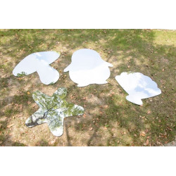 Set of 4 Mirror Elements for Indoor and Outdoor use - Papouille
