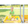 Mobile Mud Table with sloping Roof - Papouille