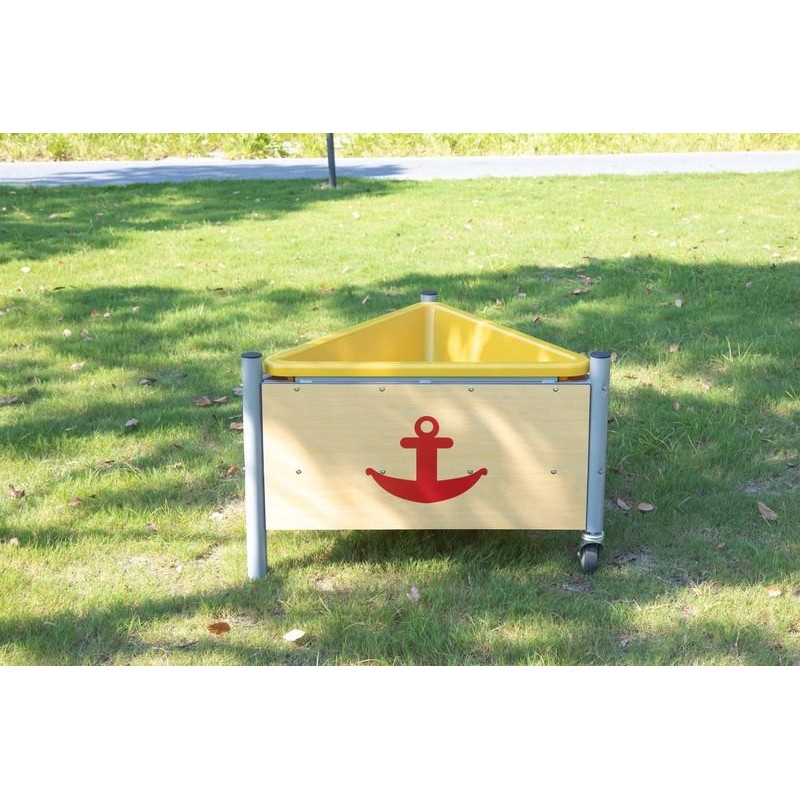 Mobile Mud Table. triangular - Papouille
