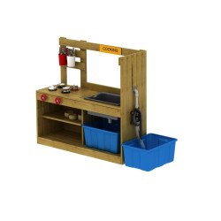 Outdoor Kitchen with Pump - Papouille