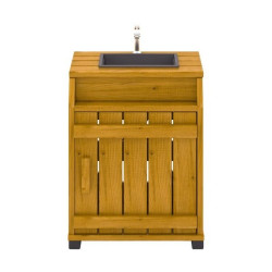 Outdoor Play Kitchen - Sink - Papouille