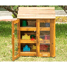 Outdoor Cabinet with transparent doors - Papouille