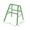 OXYGYM - Trestle. height 60 cm - Papouille