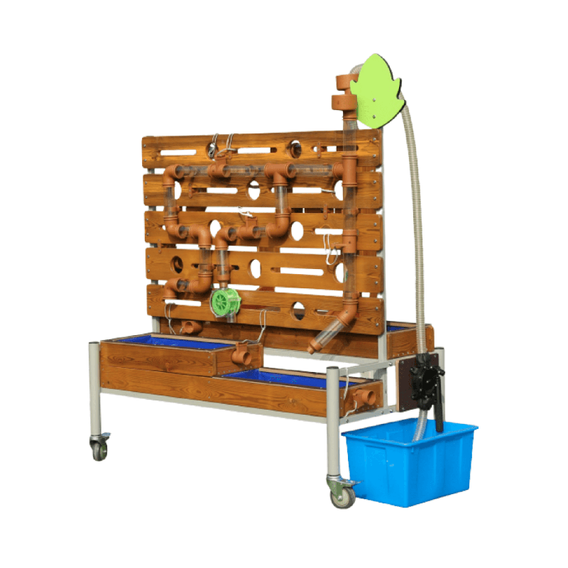 Mobile Outdoor Water Play System for the Kindergarten - Papouille