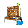 Mobile Outdoor Water Play System for the Kindergarten - Papouille