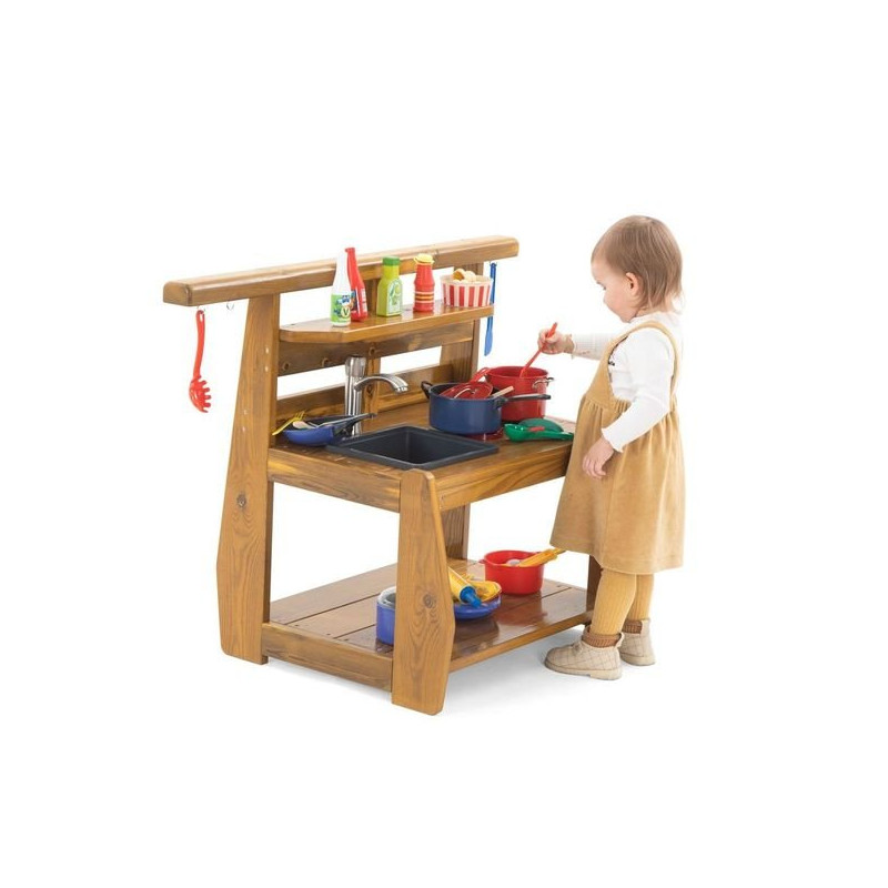 Small Outdoor Play Kitchen - Papouille