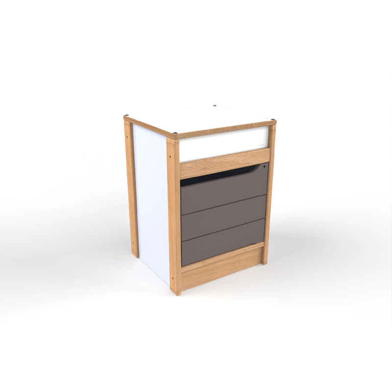 Meuble de rangement de cuisine pour enfants - Naturel - Papouille