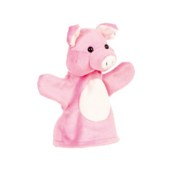 Marionnette cochon - Papouille