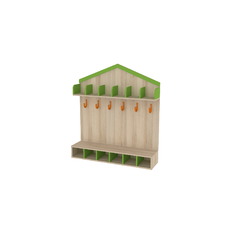 Vestiaire cabane - 6 places - Papouille