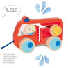 Voiture de Pompier à tirer - Papouille