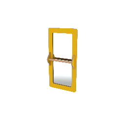 Miroir avec miroir de maintien - Papouille