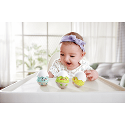 Set de 3 hochets poussins - Papouille