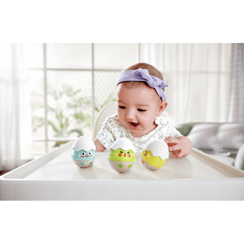 Set de 3 hochets poussins - Papouille