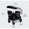 Poussette wagon 4 places L4  - 6 mois - Papouille