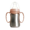 tasse Inox avec anse bec souple silicone - Papouille