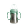 tasse Inox avec anse bec souple silicone - Papouille