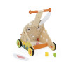 Chariot de marche Multi-Activités Lapin en bois - Papouille