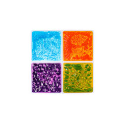 Lot de 4 dalles sensorielles - Papouille