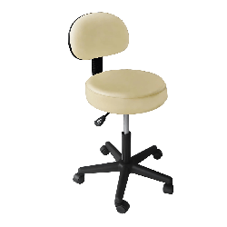 Tabouret avec dossier - Noir - Papouille