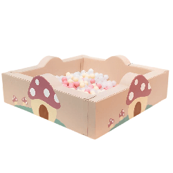 Piscine à balles - champignon - Papouille