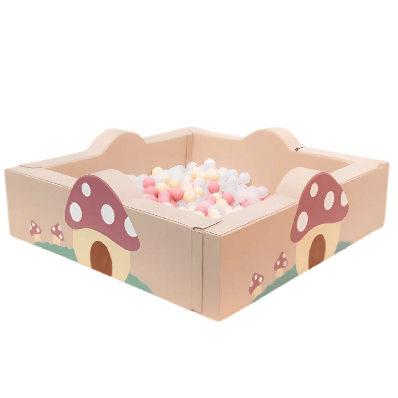 Piscine à balles - champignon - Papouille