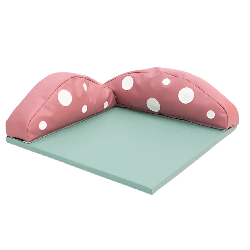 Tapis carré avec coussins - Papouille
