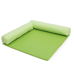 Tapis carré avec rouleaux  - Papouille