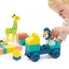 Blocs de constructions avec figurines animaux - Papouille