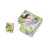 9 Cubes Animaux De La Ferme - Papouille