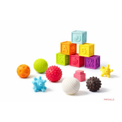 10 Balles sensorielles - enfants et seniors - - Papouille