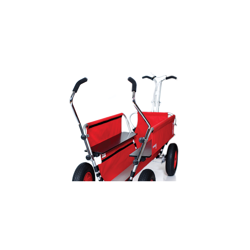 Barres de poussée pour poussette chariot - Papouille