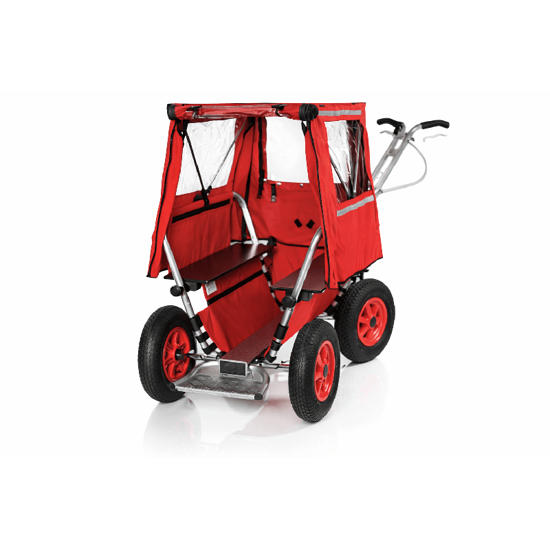 Canopy convertible pour poussette Rambler - Papouille