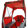 Canopy convertible pour poussette Rambler - Papouille