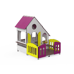 Chalet de jeux - 4 à 6 enfants - Papouille