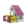 Chalet de jeux - 4 à 6 enfants - Papouille