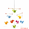 Mobile dragon en bois - Papouille